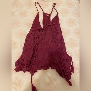 Free people beautiful flowy tank
